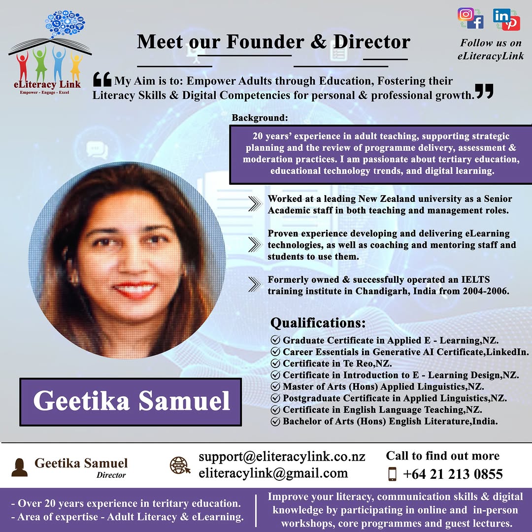eLiteracyLink | Best IELTS | PTE Coaching and IELTS Institute in New Zealand - NaviMumbai eLiteracyLink | Best IELTS | PTE Coaching and IELTS Institute in New Zealand - NaviMumbai