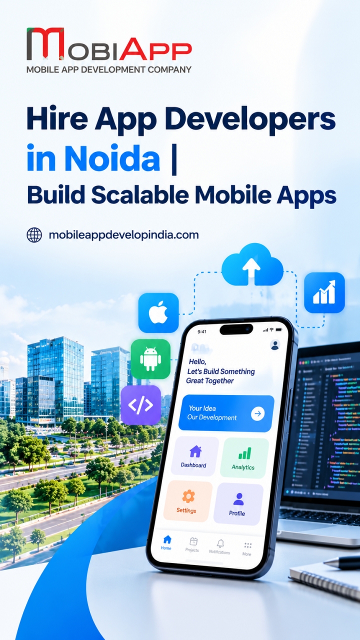 Hire App Developers in Noida for Scalable Mobile Apps - Noida