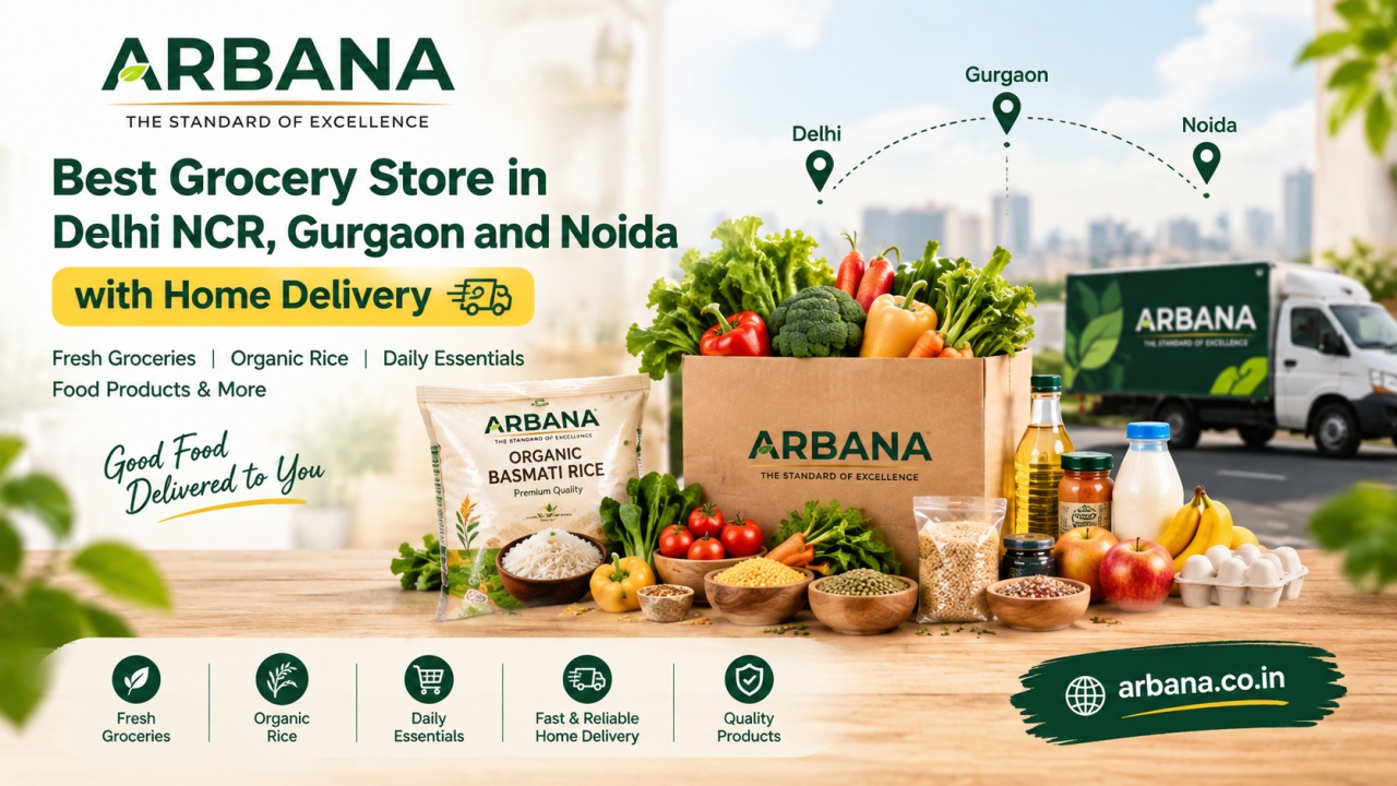 Best Grocery Store in Delhi NCR, Gurgaon & Noida – Home Delivery