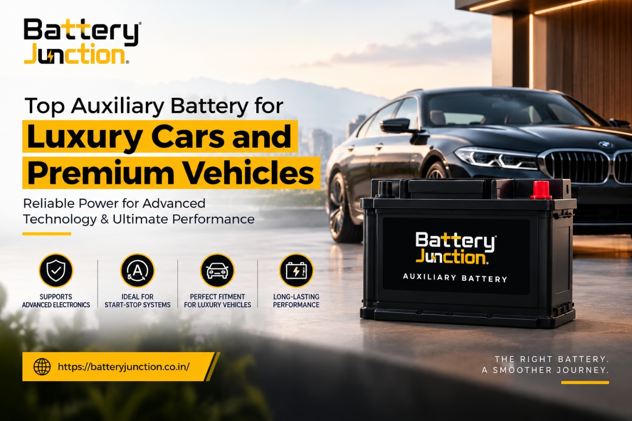 Top Auxiliary Battery for Luxury Cars and Premium Vehicles - Delhi