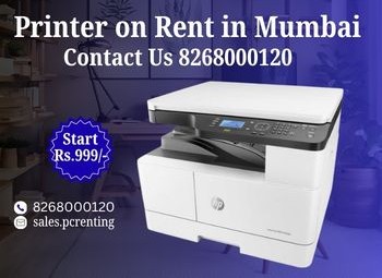 Printer on Rent in Mumbai Starting @ Rs.999/- - Mumbai